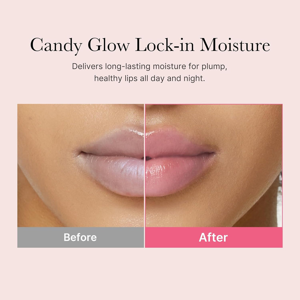 PDRN Lip Sleeping Mask Glow Balm | Salmon PDRN, Collagen, Shea Butter for Softer Lips, Long-Lasting Moisture, Overnight and Daily Lip Care, Korean Skincare 0.35 Oz.