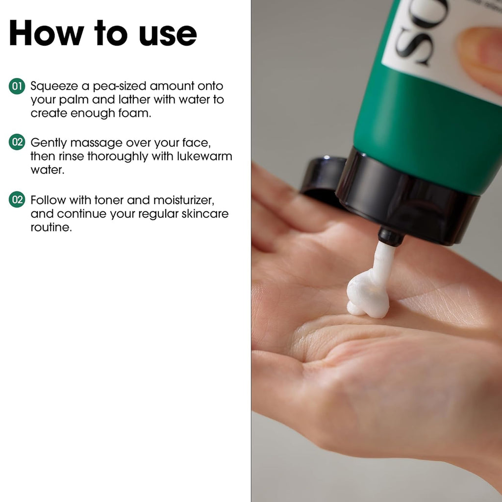 AHA BHA PHA 30 Days Miracle Acne Clear Foam – 3.38Oz, 100Ml – Korean Acne Face Wash for Smooth & Clear Skin – Salicylic Acid Cleanser for Exfoliation & Sebum Control – Korean Skin Care