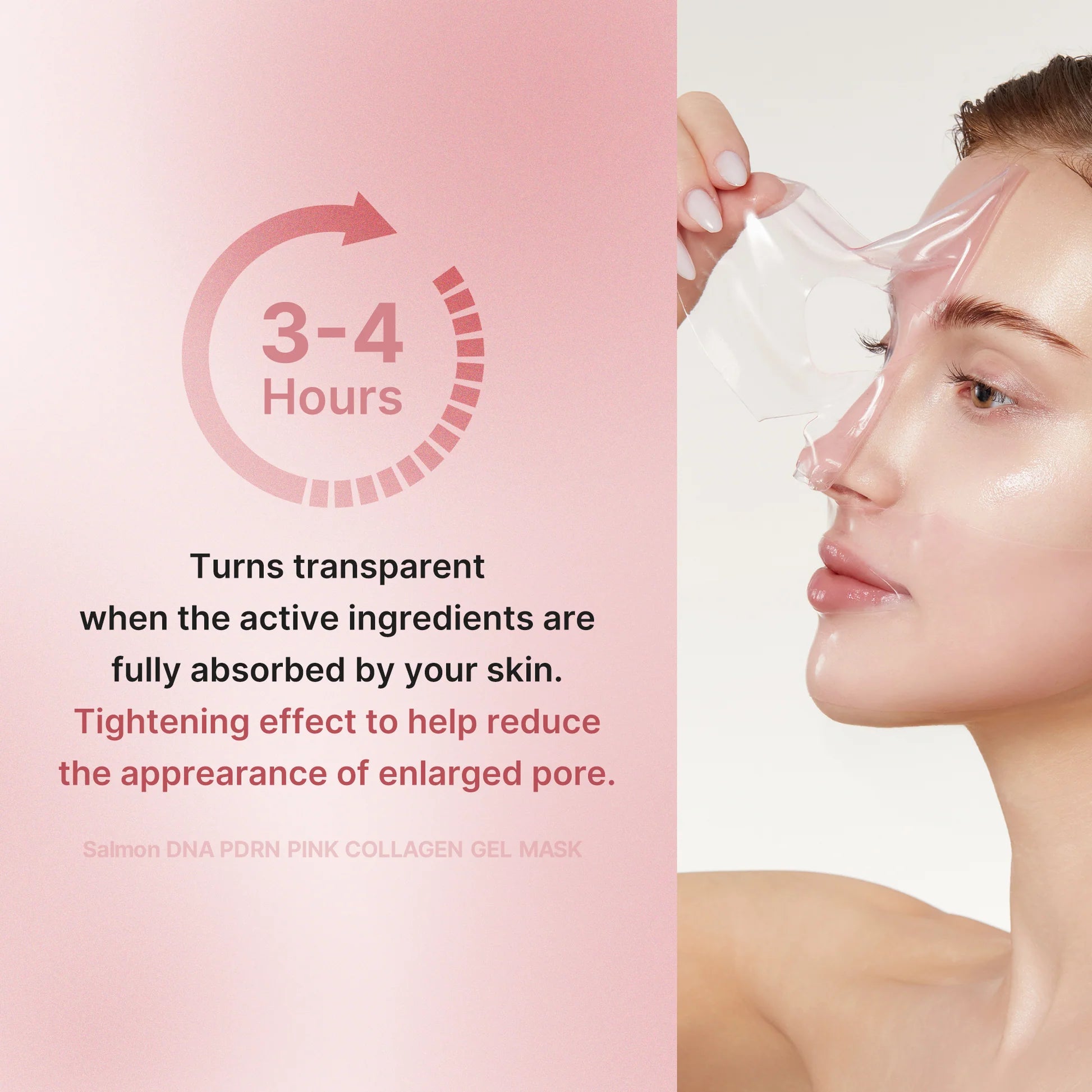 MEDICUBE Salmon DNA PDRN Pink Collagen Jelly Gel Mask — 4 Masks