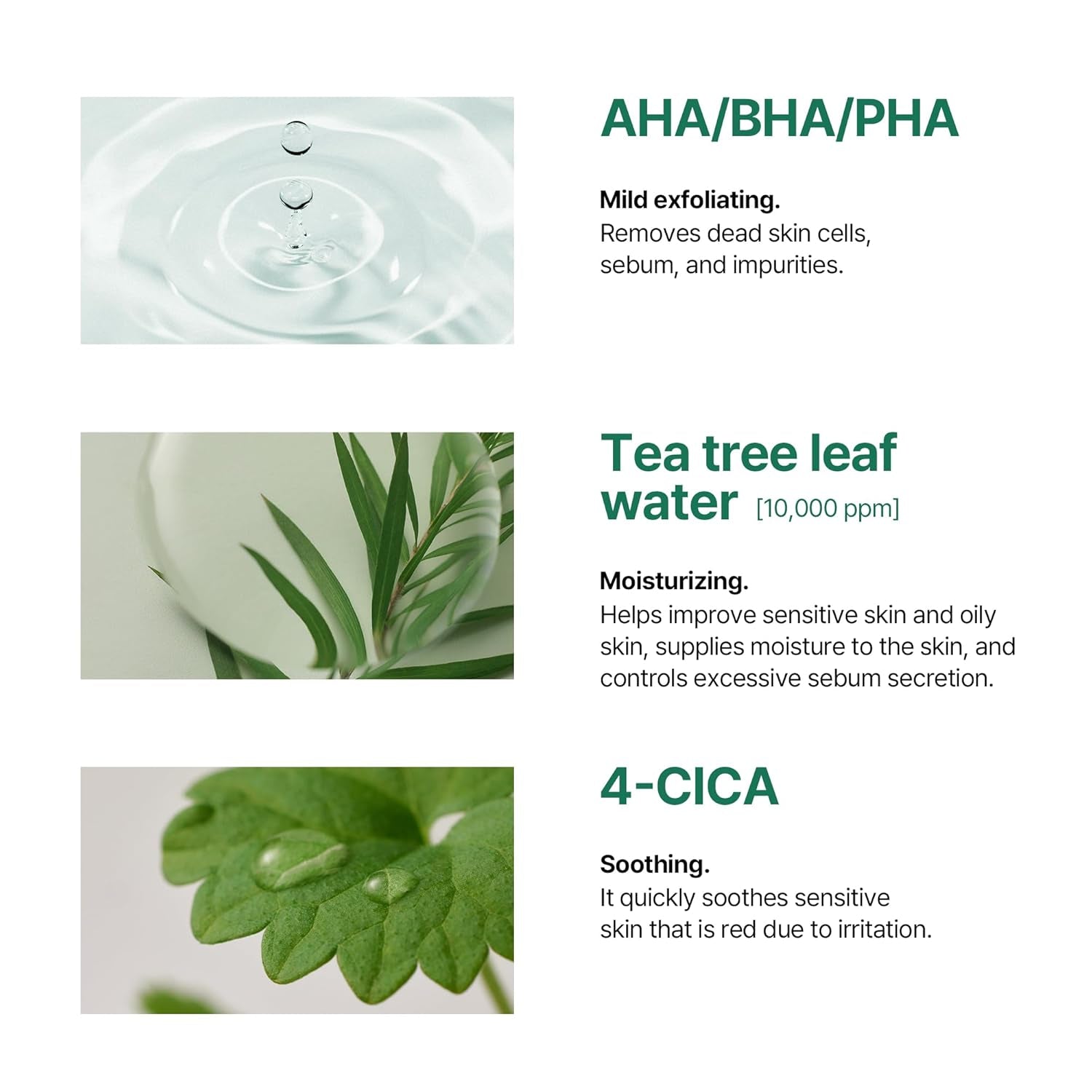 AHA BHA PHA 30 Days Miracle Cream - 2.02Oz, 60Ml - Mild Exfoliating Salicylic Acid & Centella Face Moisturizer for All Skin Types - Daily Soothing & Clarifying Face Cream - Korean Skin Care
